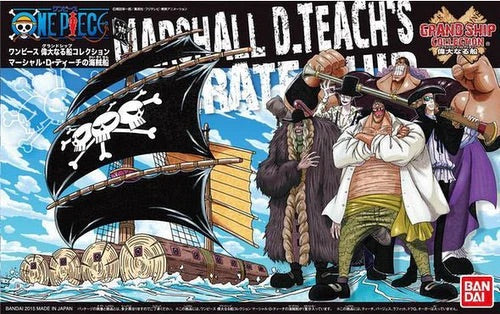 One Piece Grand Ship Collection #11 Marshall D. Teach's Ship Model Kit