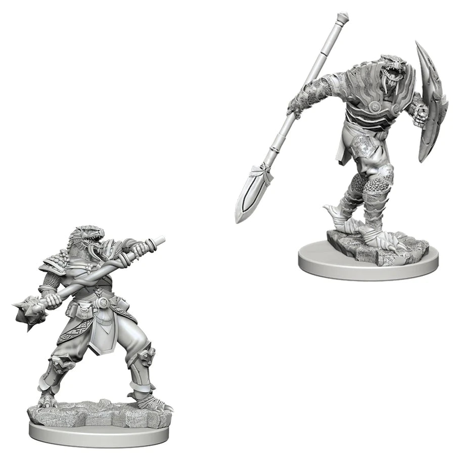 D&D Nolzur's Marvelous Miniatures: Dragonborn Male Fighter with Spear
