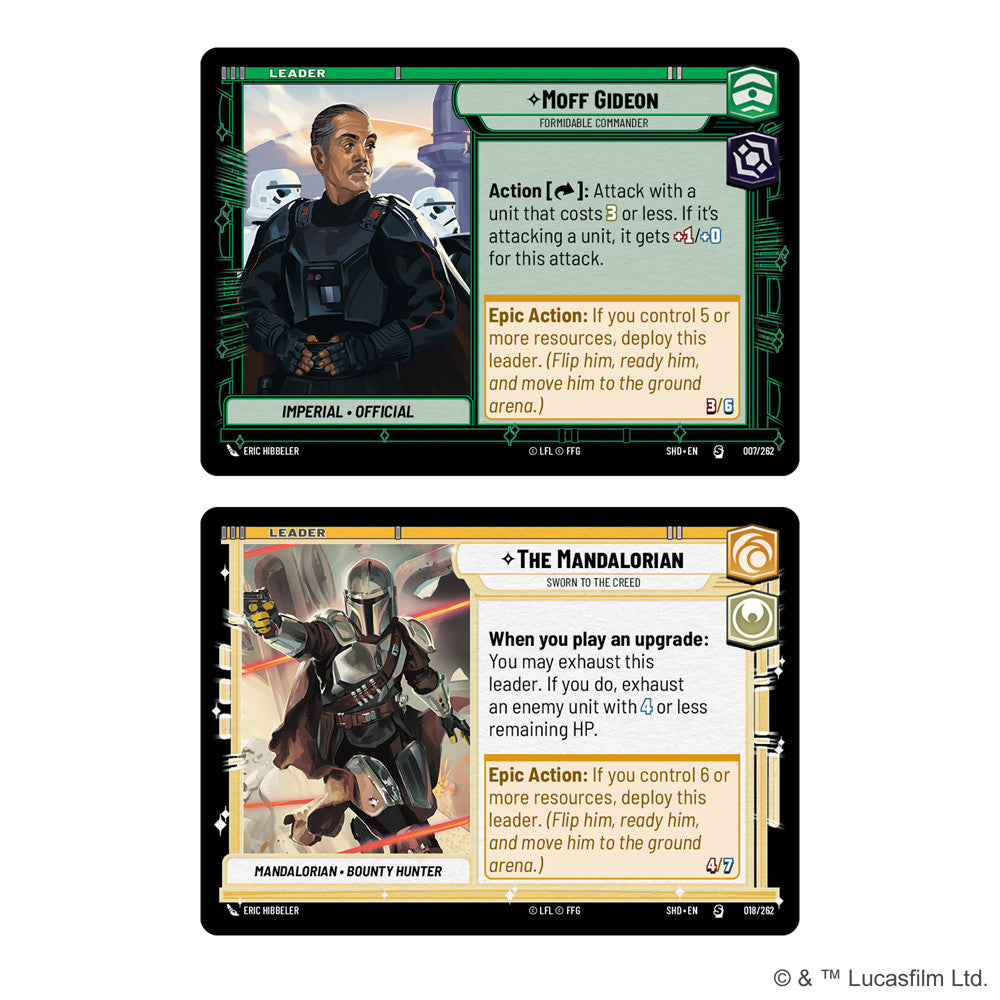 Star Wars Unlimited TCG: Shadows of the Galaxy - Two-Player Starter