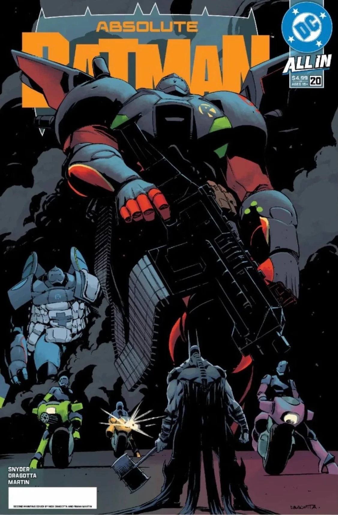 Absolute Batman #20 Cover A Nick Dragotta 2nd Print