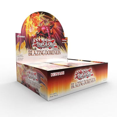 Yu-Gi-Oh! Blazing Dominion - Booster Display