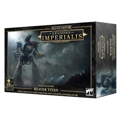 Legions Imperialis: Titan Legions - Reaver Titan with Graviton Obliterator & Volkite Annihilator