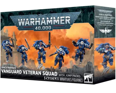 Warhammer 40K: Space Marines - Vanguard Veteran Squad with Jump Packs