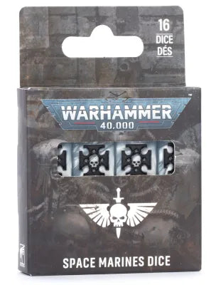 Warhammer 40K: Space Marines - Dice (16)