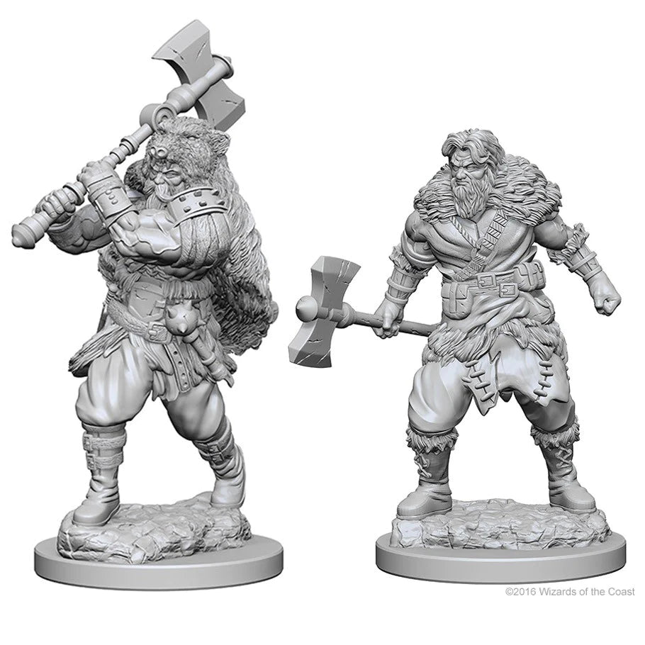 D&D Nolzur's Marvelous Miniatures: Human Barbarian (Male)