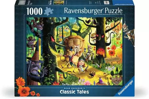 Jigsaw Puzzle Dean MacAdam: Lions & Tigers & Bears, Oh My! - 1000 Pieces Puzzle