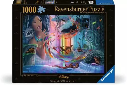 Jigsaw Puzzle Disney Castle Collection: Pocahontas - 1000 Pieces Puzzle