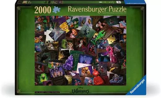 Jigsaw Puzzle Disney Villainous: All Villains - 2000 Pieces Puzzle