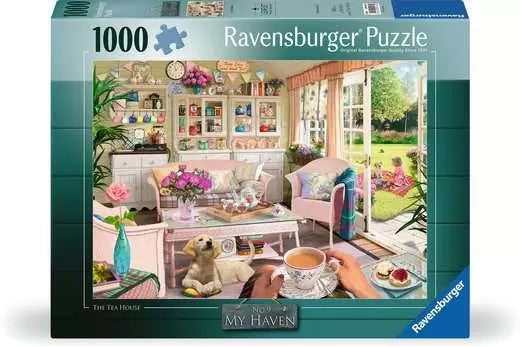 Jigsaw Puzzle My Haven: The Tea House - 1000 Pieces Puzzle