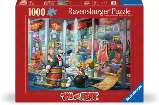 Jigsaw Puzzle Tom & Jerry Hall Of Fame - 1000 Pieces Puzzle
