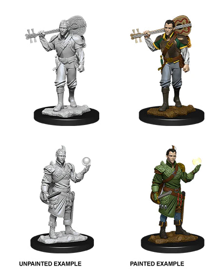 D&D Nolzur's Marvelous Miniatures: Male Half-Elf Bard