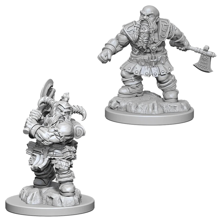 D&D Nolzur's Marvelous Miniatures: Dwarf Barbarian (Male)