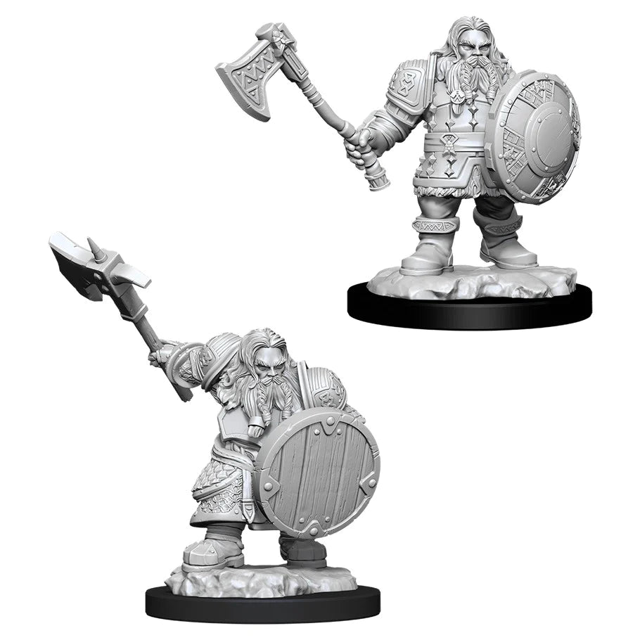 D&D Nolzur's Marvelous Miniatures: Dwarf Fighter (Male)