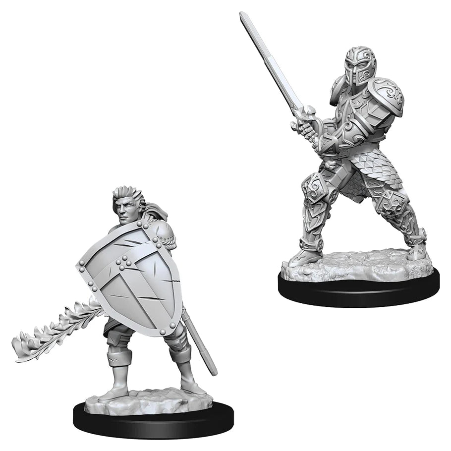 D&D Nolzur's Marvelous Miniatures: Human Fighter (Male)