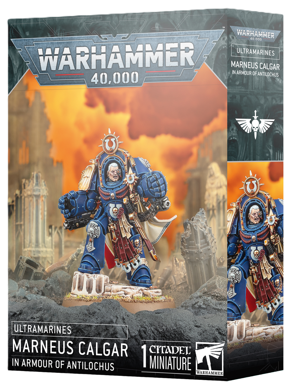 Warhammer 40k - Ultramarines: Marneus Calgar in Armour of Antilochus