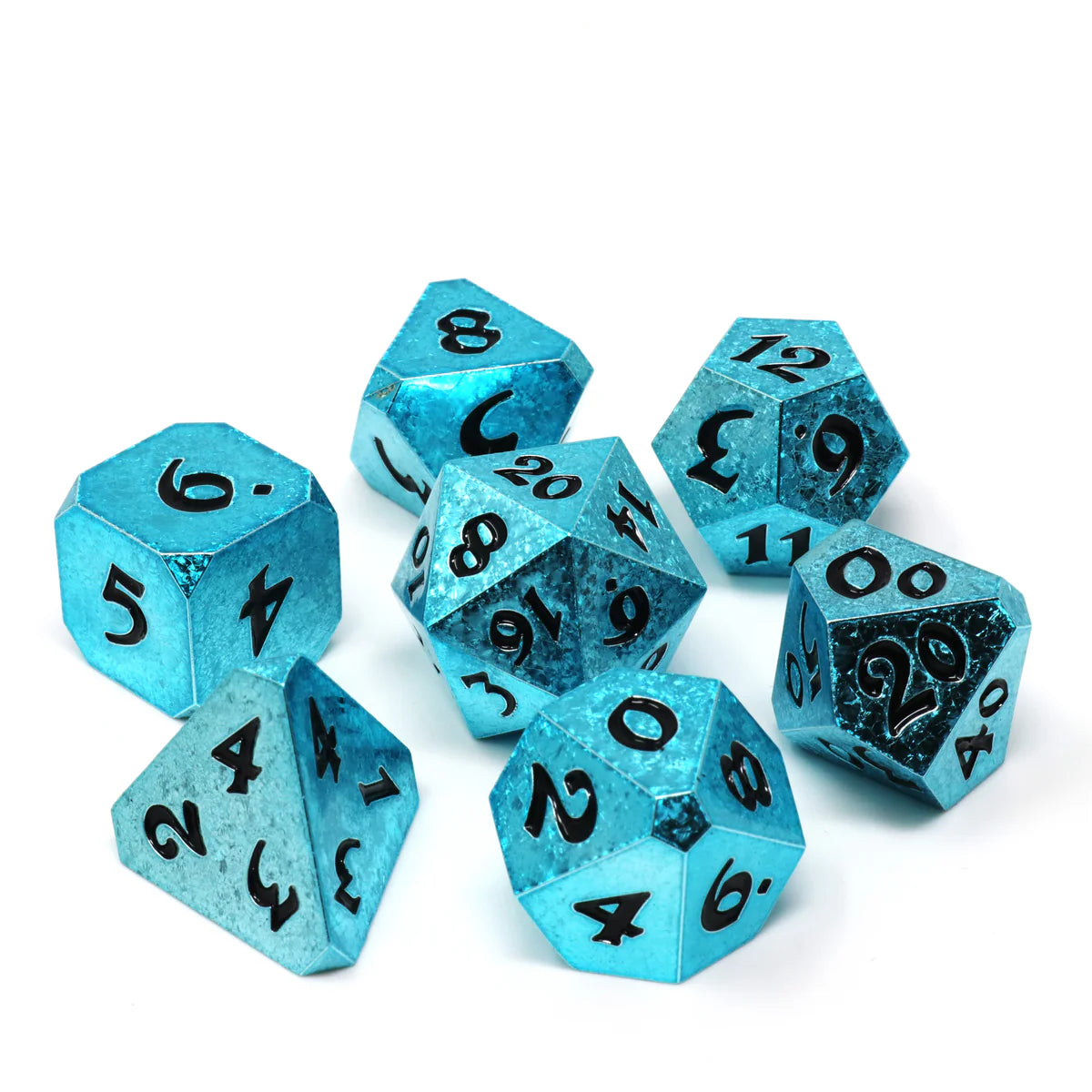 Die Hard Dice: 7pc RPG Set - Glacial Requiem