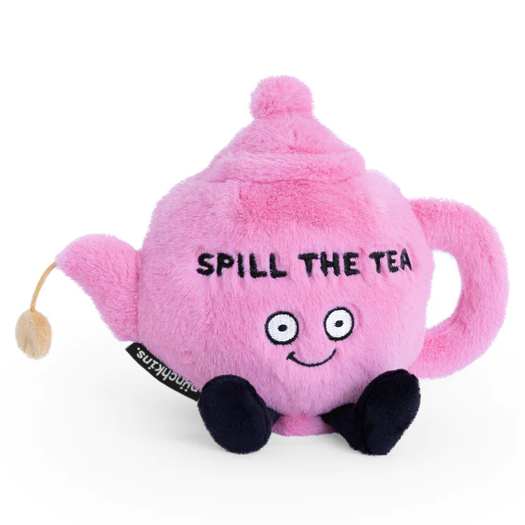 "Spill the Tea" Plush Teapot