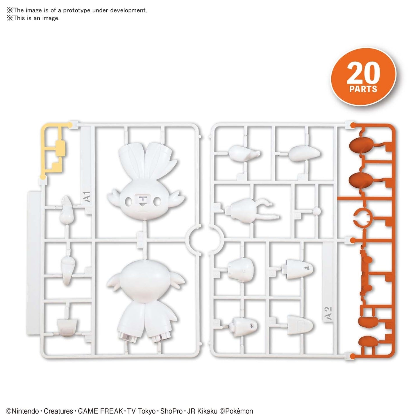 Pokemon Quick Model Kit: Scorbunny