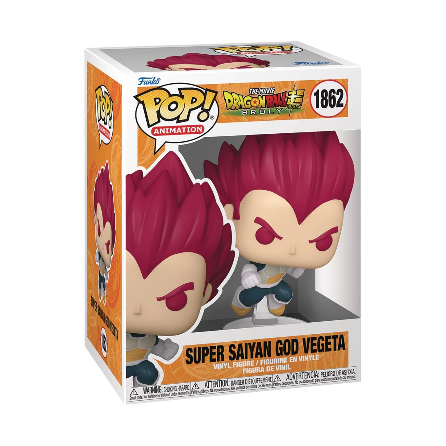Pop Animation Dragon Ball Super Broly Ssg Vegeta