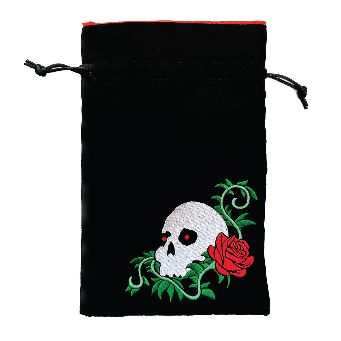 Dice Bag: Skull & Rose