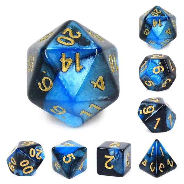 Foam Brain Games: Thunderstorm RPG Dice Set