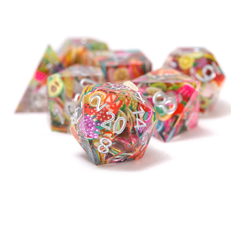RPG Dice Set (7): Sharp Fruit