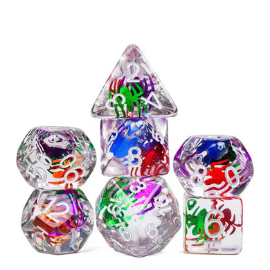 Foam Brain Games Spider Swarm RPG Dice Set
