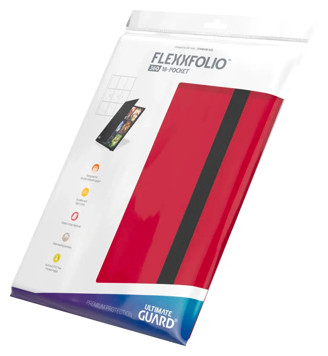 Flexxfolio: 360 - 18-Pocket Red