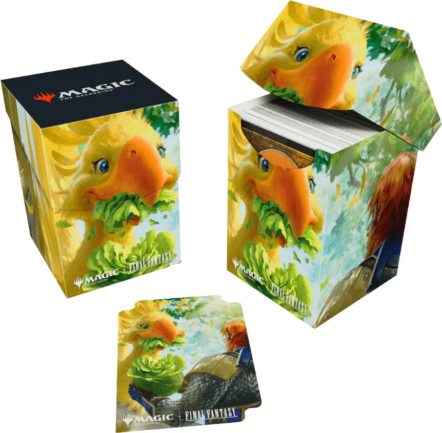 Ultra PRO 100+ Deck Box - MTG Final Fantasy - Chocobo