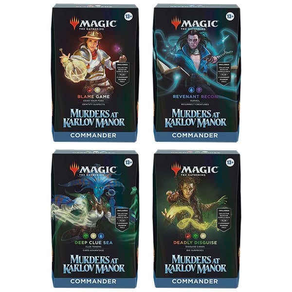 Magic The Gathering: Murders at Karlov Manor Commander Deck (1) – Four Horsemen Comics and Gaming of Robinson Township