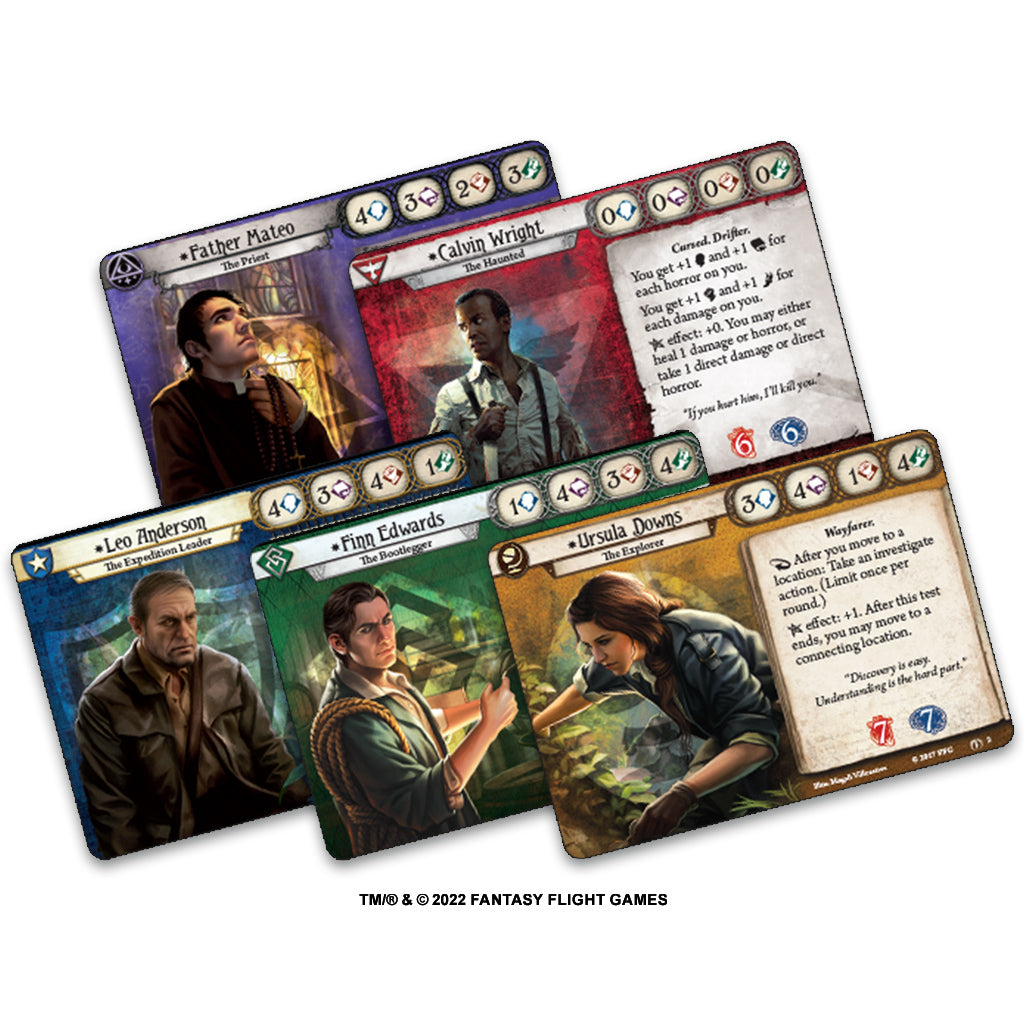 Arkham Horror The Card Game: The Forgotten Age Investigators Expansion