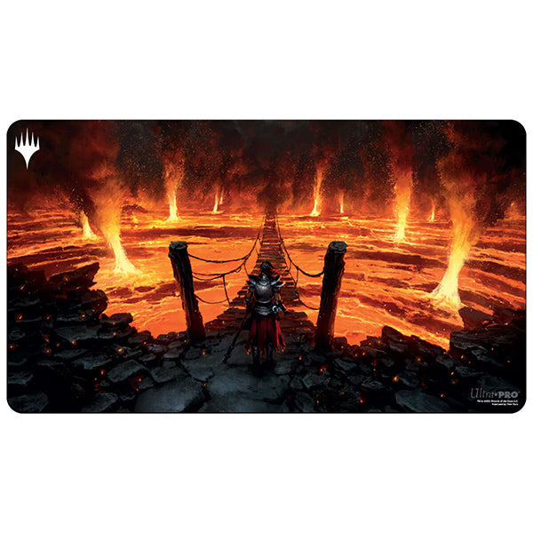 Playmat: MTG- Wilds of Eldraine- Virtue of Courage Red