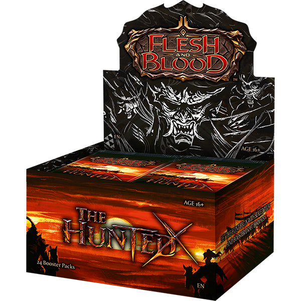 Flesh and Blood TCG: The Hunted Booster Display