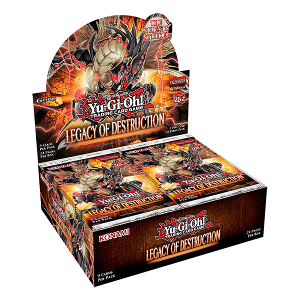 Yu-Gi-Oh: Legacy of Destruction Booster Display (24 Packs)