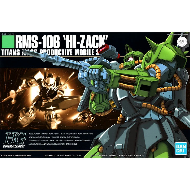 Gundam Model Kit: HGUC 1/144 - Hi-Zack