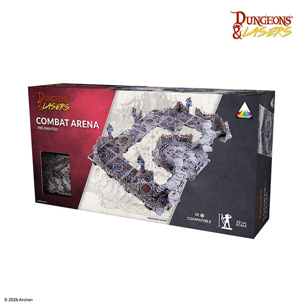 Dungeons & Lasers: Combat Arena- Pre-Painted