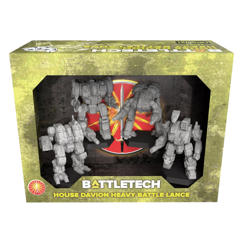 BattleTech: Miniature ForcePack - House Davion Heavy Battle Lance