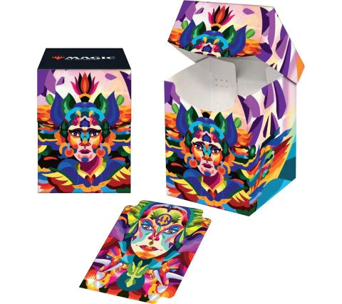 The Lost Caverns of Ixalan Huatli, Poet of Unity 100+ Deck Box® for Magic: The Gathering
