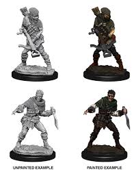 WizKids Deep Cuts Unpainted Miniatures: Bandits