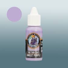 Amulet Purple - two thin coats