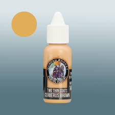 Cerberus Brown - two thin coats