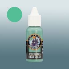 Ghoul Green - two thin coats