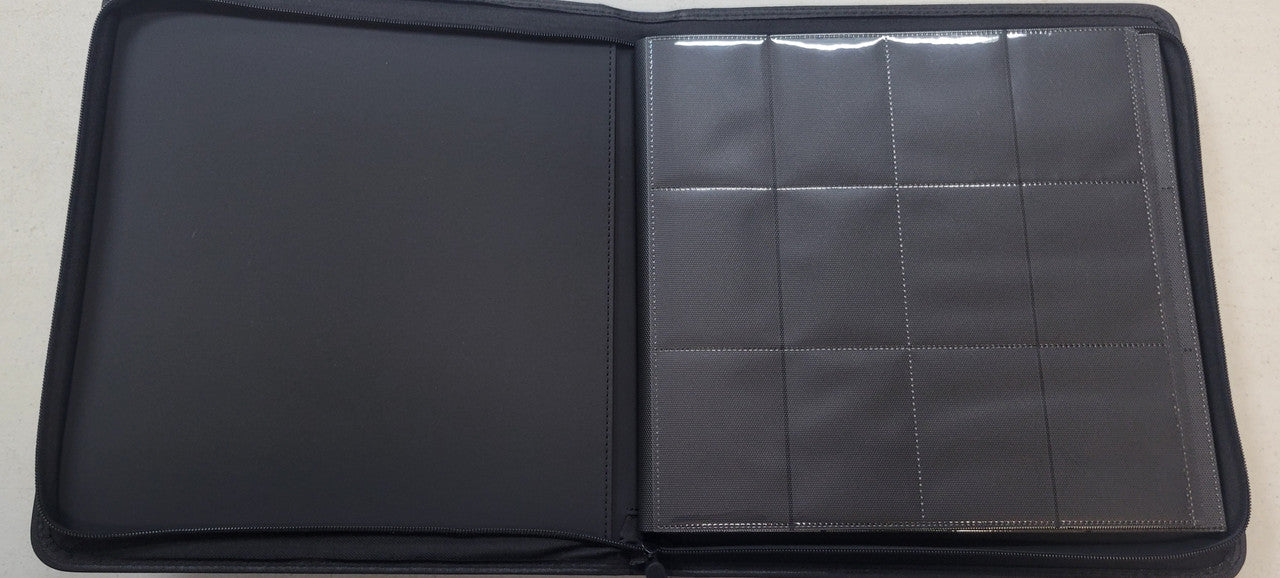 Hunter Green 12 Pocket Zipper Binder