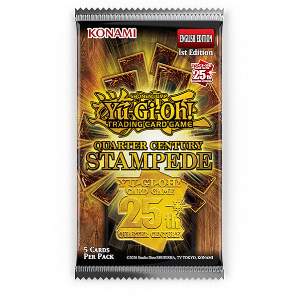 Yu-Gi-Oh: Quarter Century Stampede Booster Pack