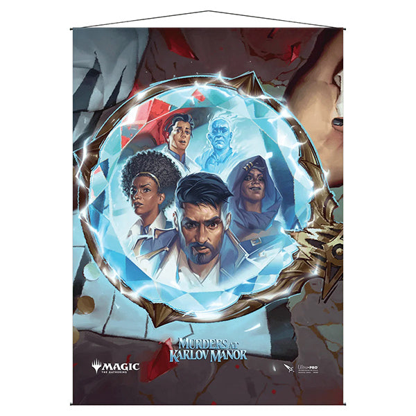 Wall Scroll: MTG- Murders at Karlov Manor- Magnifying Glass