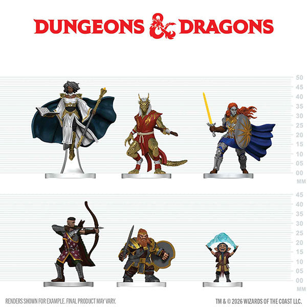 D&D Icons of the Realms: Player's Handbook - Swords & Staves Starter Set