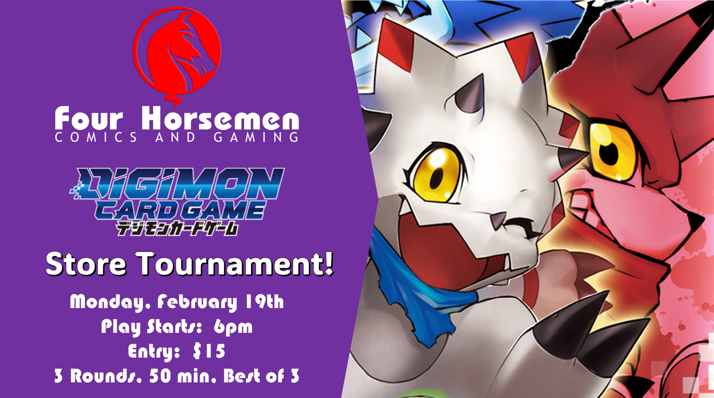 Digimon Card Game Store Tournament February 2024
