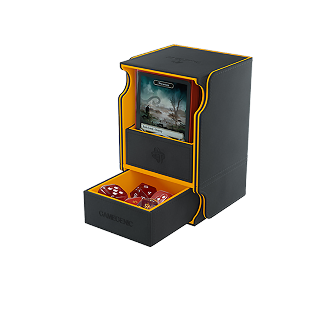 Watchtower 100+ XL Deck Box Black/Orange