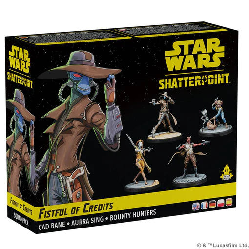 Star Wars Shatterpoint - Fistful of Credits: Cad Bane Squad Pack