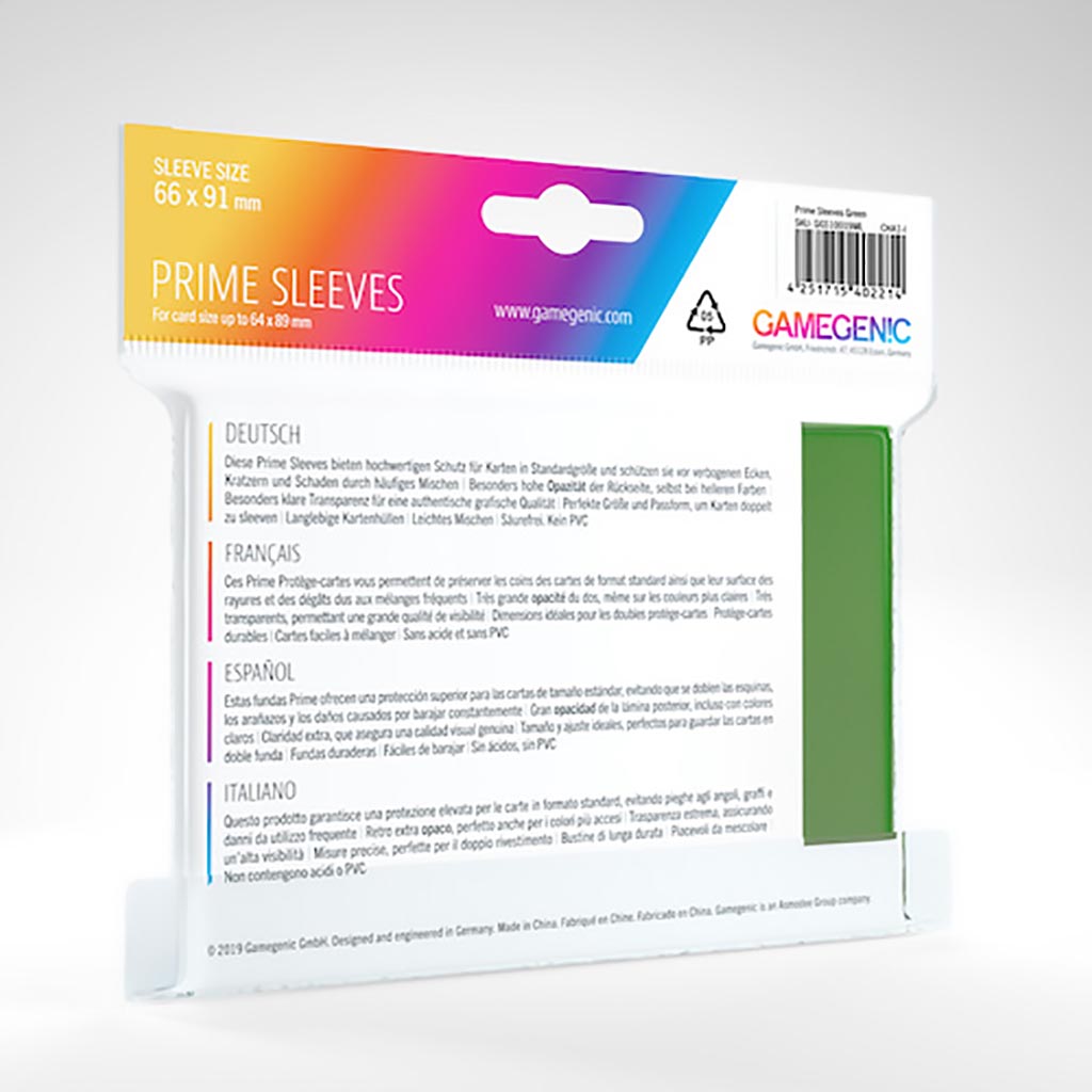 PRIME Sleeves: Green